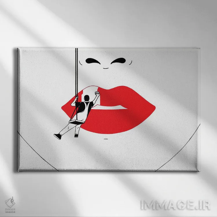 تابلو پاک کردن اثر فیلیپو اسپینلی - نمای روبهرو روی دیوار