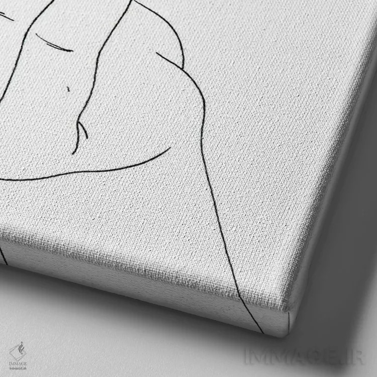 تابلو تو همان غذایی هستی که دوست داری اثر فیلیپو اسپینلی - نمای نزدیک بافت بوم