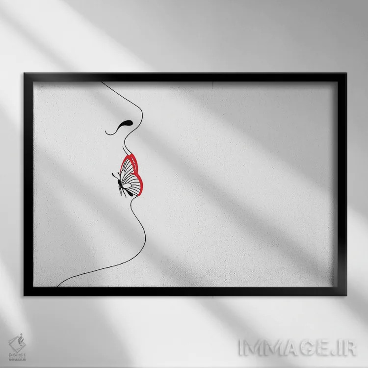 تابلو پرواز اثر فیلیپو اسپینلی - نمای قابدار مشکی