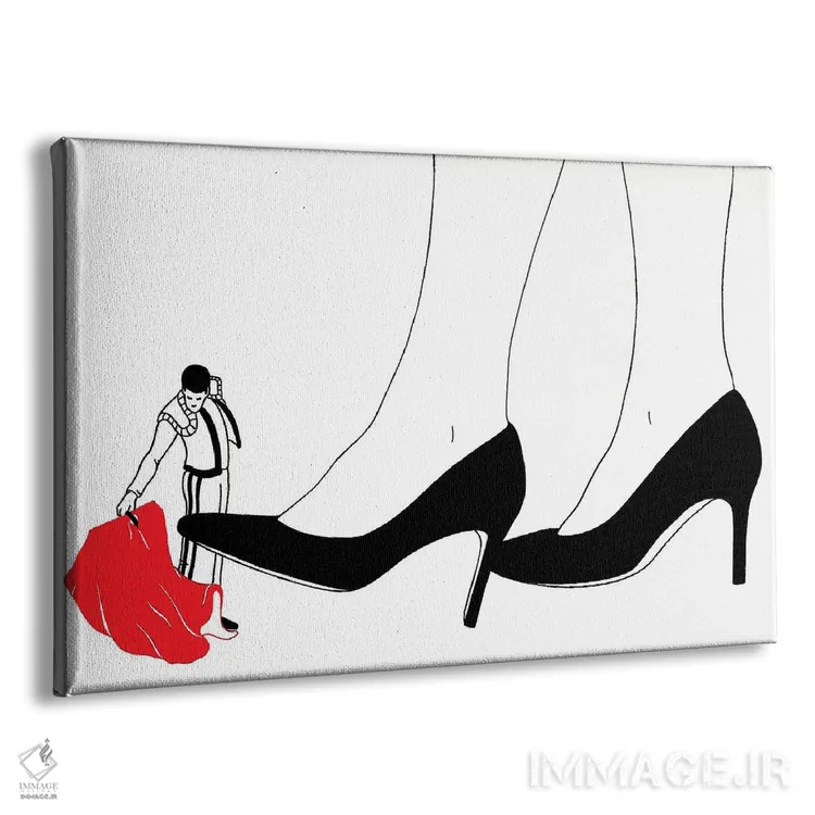 تابلو ماتادور (گاو باز اسپانیا) اثر فیلیپو اسپینلی - نمای پرسپکتیو محصول