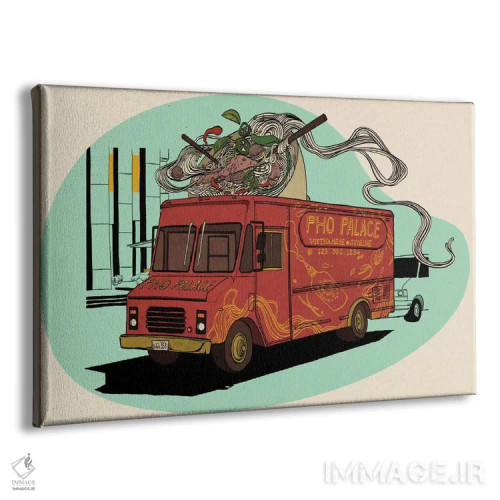 تابلو کاخ فو (سوپ ویتنامی) اثر فایو بای فایو کالکتیو - نمای پرسپکتیو محصول