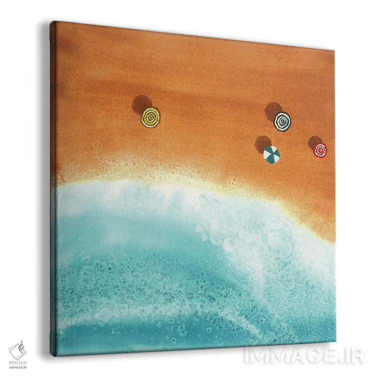تابلو دریا اثر فلاویا کودمی - نمای پرسپکتیو محصول