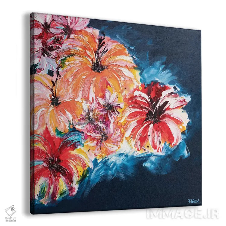 تابلو برای تو گل آوردهام اثر فرانسواز واتره - نمای پرسپکتیو محصول