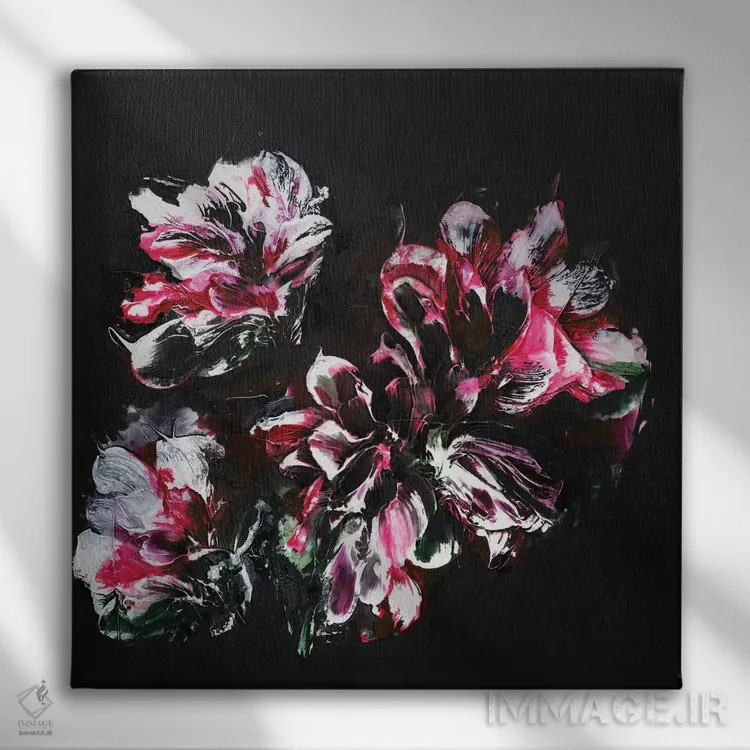 تابلو تنها تو و من اثر فرانسواز واتره - نمای روبهرو روی دیوار