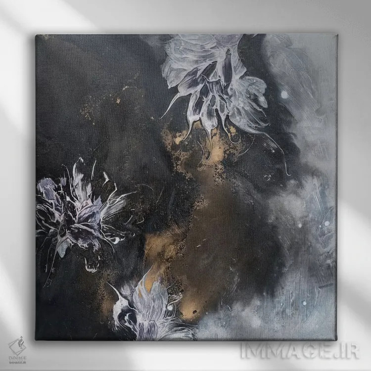 تابلو یک بار دیگر مرا ببوس اثر فرانسواز واتره - نمای روبهرو روی دیوار