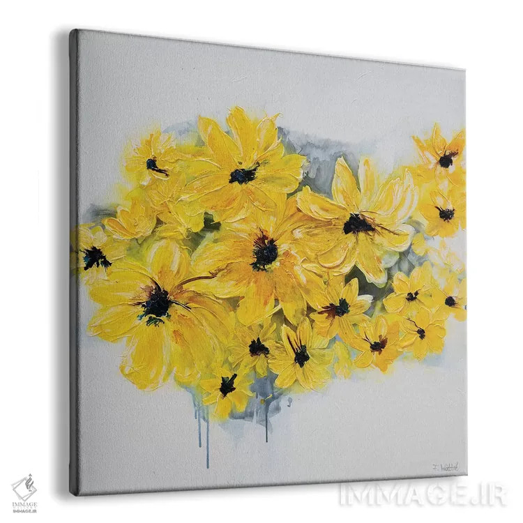 تابلو باغ آفتاب اثر فرانسواز واتره - نمای پرسپکتیو محصول