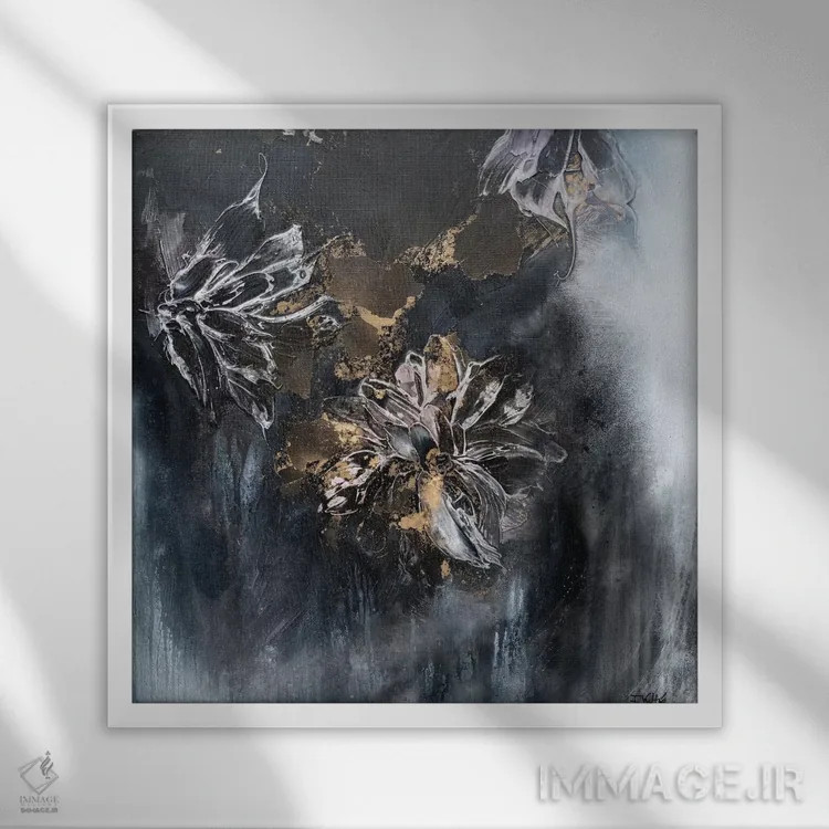 تابلو برای همیشه دوستت خواهم داشت اثر فرانسواز واتره - نمای قابدار سفید