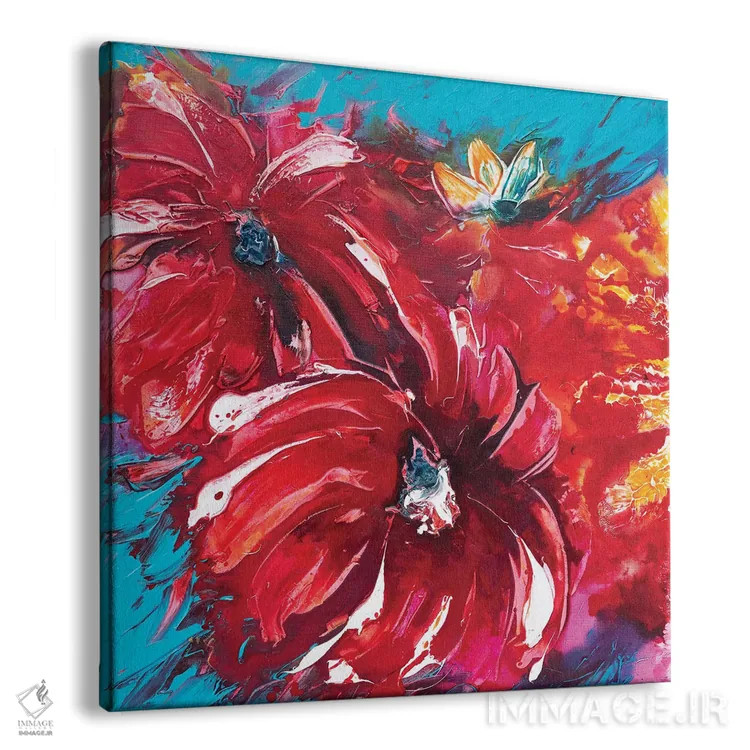 تابلو باغ گرمسیری I اثر فرانسواز واتره - نمای پرسپکتیو محصول