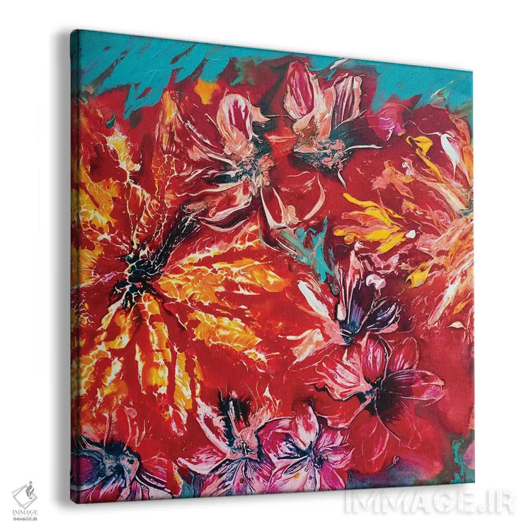 تابلو باغ گرمسیری II اثر فرانسواز واتره - نمای پرسپکتیو محصول