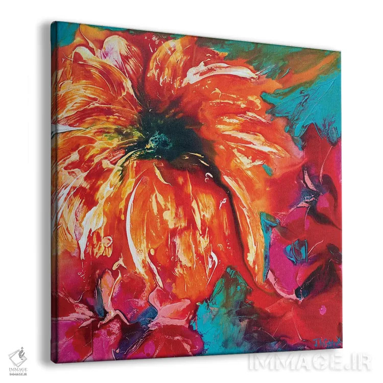 تابلو باغ گرمسیری III اثر فرانسواز واتره - نمای پرسپکتیو محصول