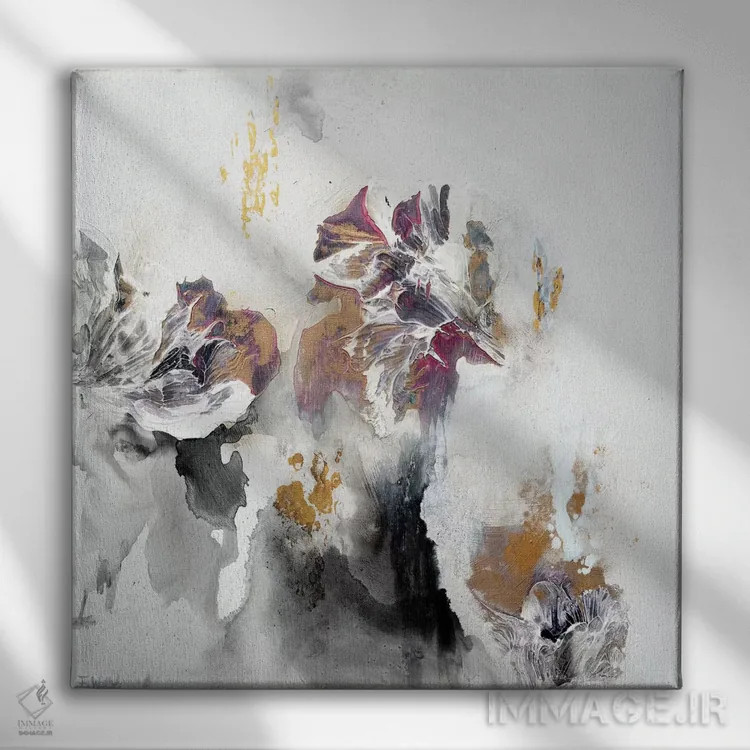 تابلو زرق و برق، عزیزم، زرق و برق اثر فرانسواز واتره - نمای روبهرو روی دیوار