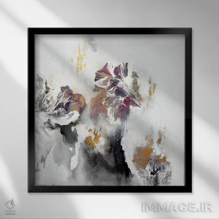 تابلو زرق و برق، عزیزم، زرق و برق اثر فرانسواز واتره - نمای قابدار مشکی