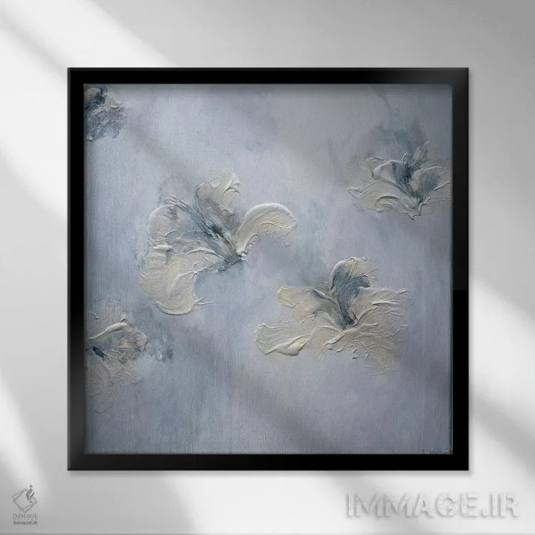 تابلو یک صبح جدید II اثر فرانسواز واتره - نمای قابدار مشکی