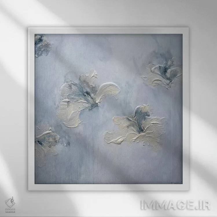 تابلو یک صبح جدید II اثر فرانسواز واتره - نمای قابدار سفید