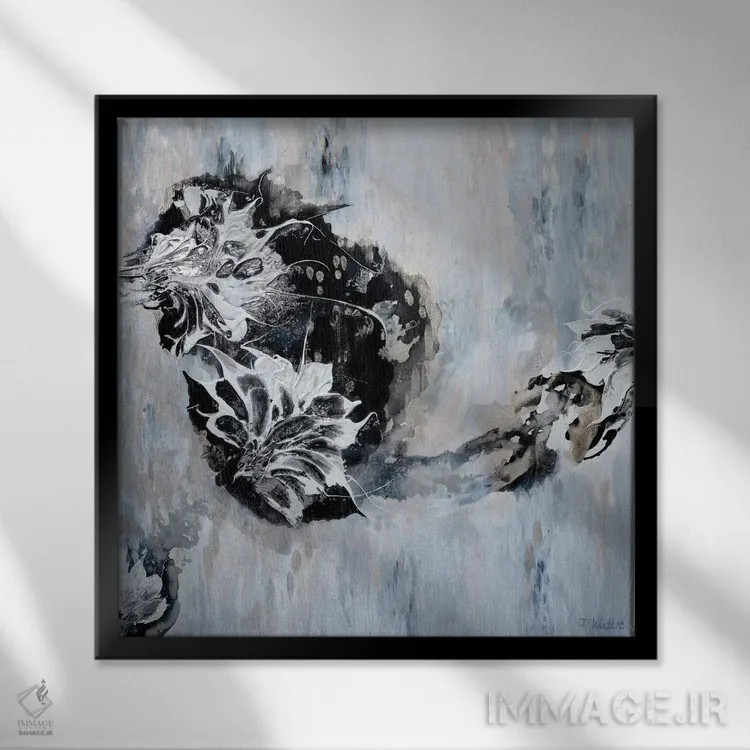 تابلو سپیدهدم امید اثر فرانسواز واتره - نمای قابدار مشکی