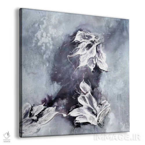 تابلو ابرهای پنبهای در روزی بادخیز اثر فرانسواز واتره - نمای پرسپکتیو محصول