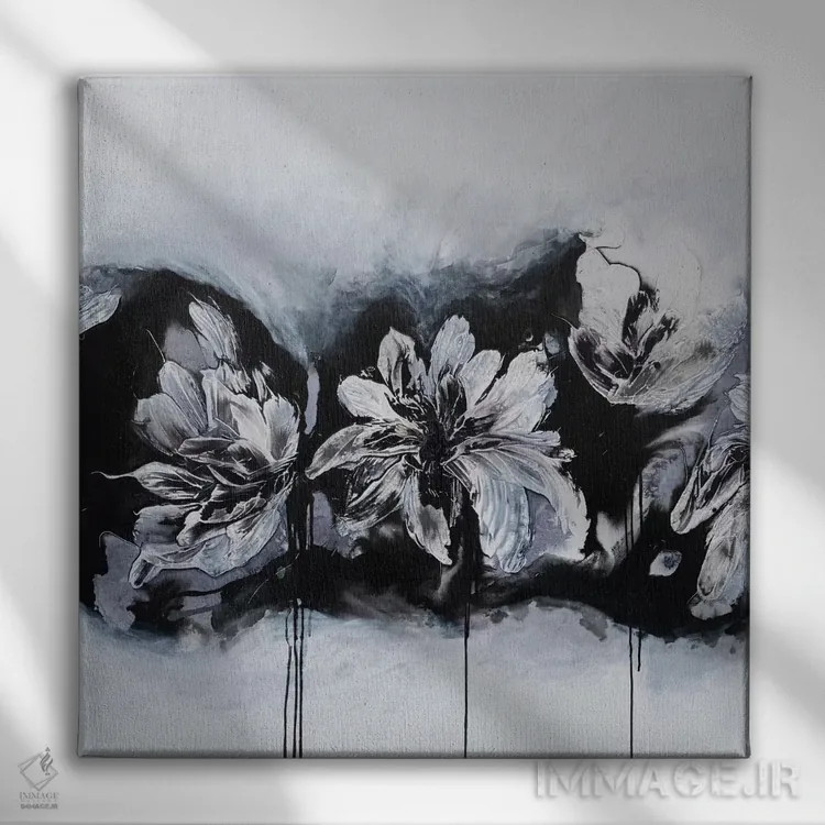 تابلو فراتر از آسمان II اثر فرانسواز واتره - نمای روبهرو روی دیوار