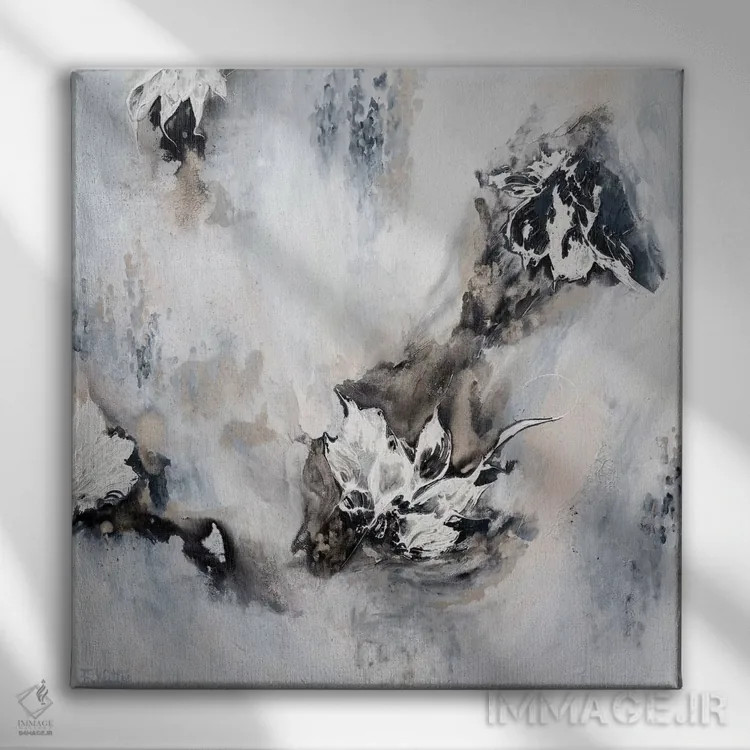 تابلو والس آخر تابستان اثر فرانسواز واتره - نمای روبهرو روی دیوار