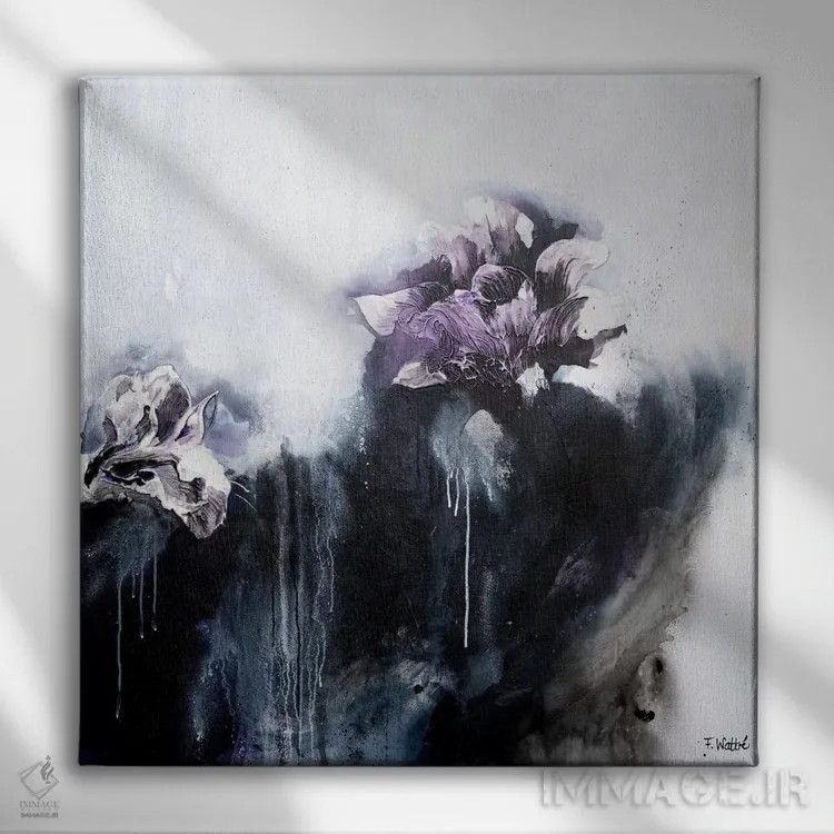 تابلو رومئو و ژولیت اثر فرانسواز واتره - نمای روبهرو روی دیوار