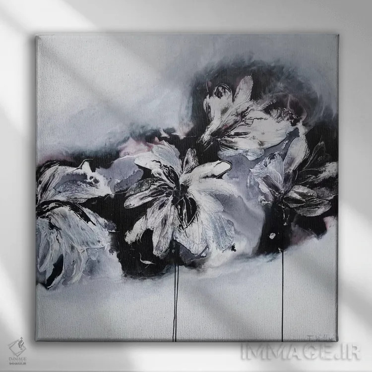 تابلو فراتر از آسمان III اثر فرانسواز واتره - نمای روبهرو روی دیوار