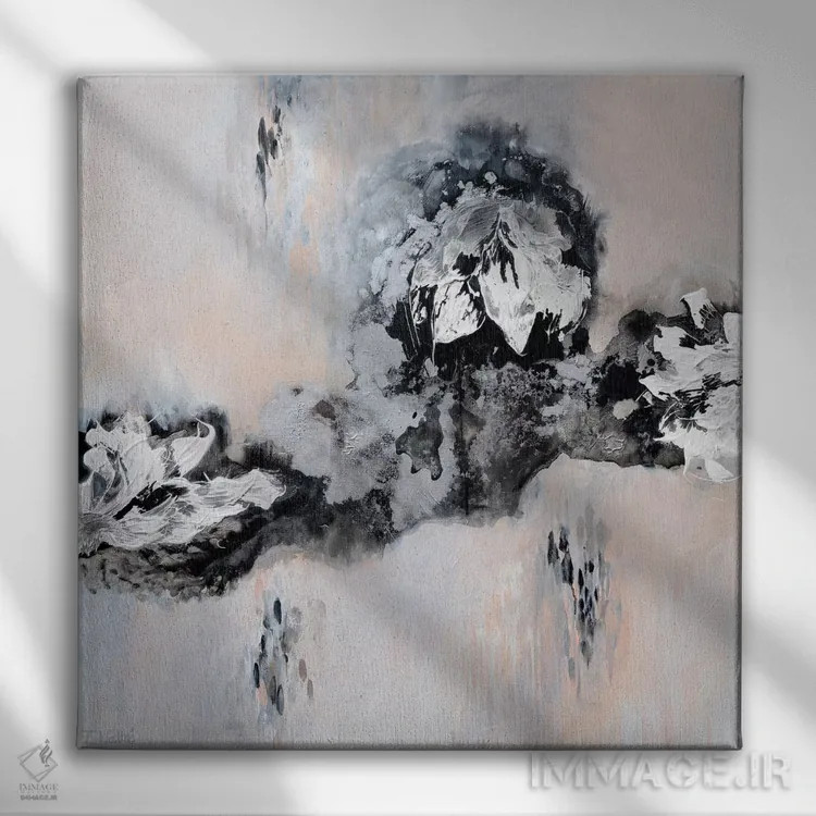 تابلو این نور درخشان اثر فرانسواز واتره - نمای روبهرو روی دیوار