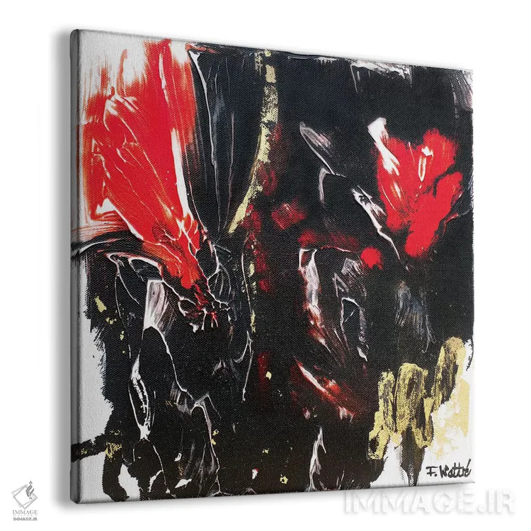 تابلو گنجینههای پنهان اثر فرانسواز واتره - نمای پرسپکتیو محصول