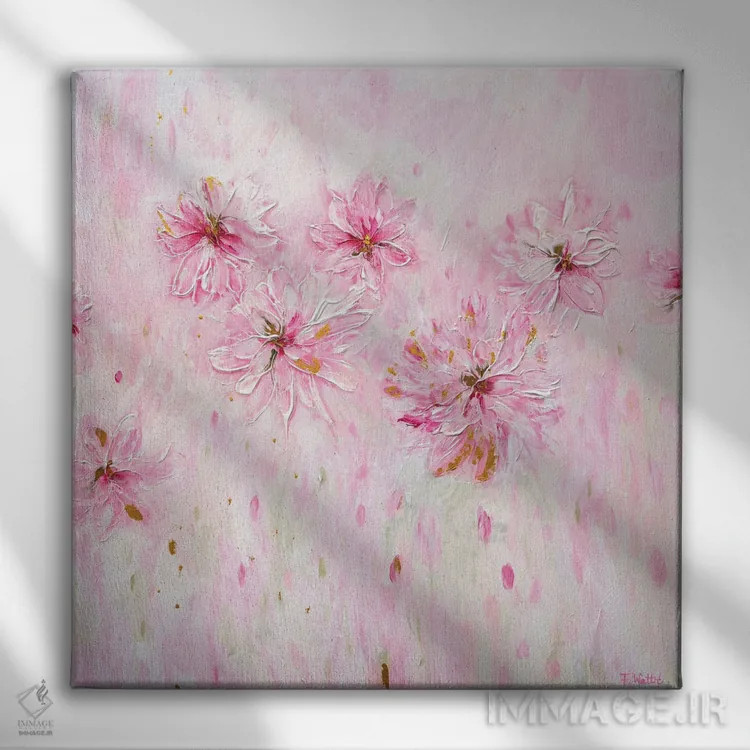 تابلو معجزههای صبحگاهی اثر فرانسواز واتره - نمای روبهرو روی دیوار