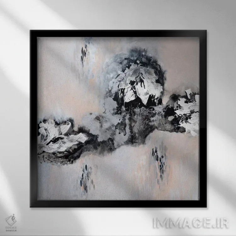 تابلو این نور درخشان اثر فرانسواز واتره - نمای قابدار مشکی