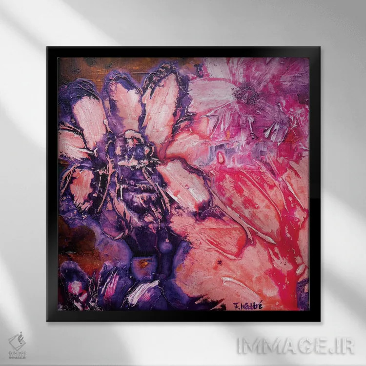 تابلو عطر تابستان II اثر فرانسواز واتره - نمای قابدار مشکی