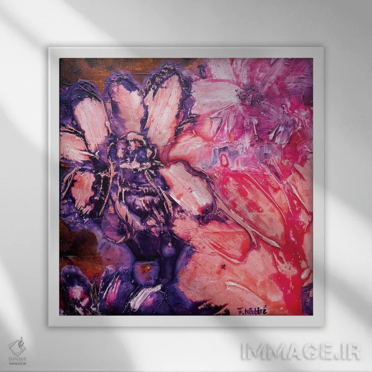 تابلو عطر تابستان II اثر فرانسواز واتره - نمای قابدار سفید