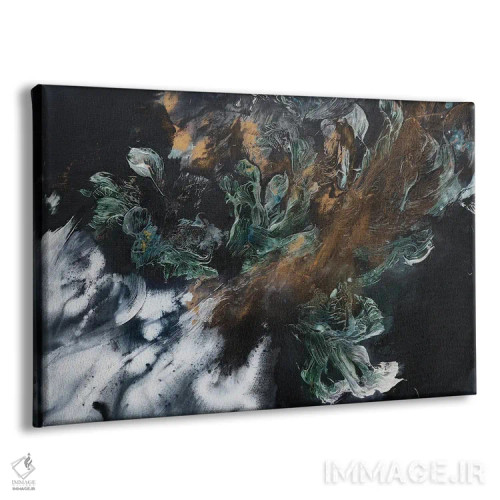 تابلو باغ زمردها اثر فرانسواز واتره - نمای پرسپکتیو محصول