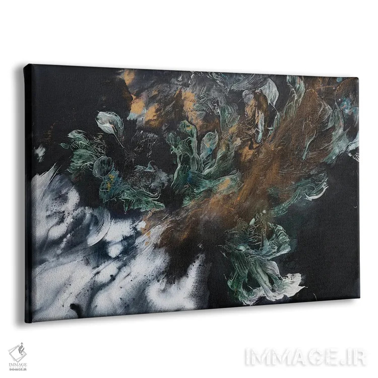 تابلو باغ زمردها اثر فرانسواز واتره - نمای پرسپکتیو محصول