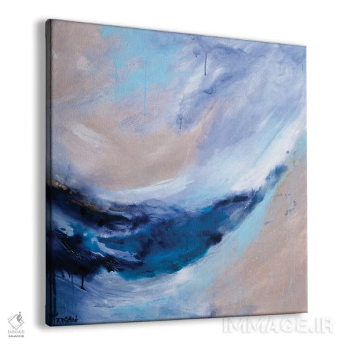 تابلو یک روز کنار اقیانوس اثر فرانسواز واتره - نمای پرسپکتیو محصول