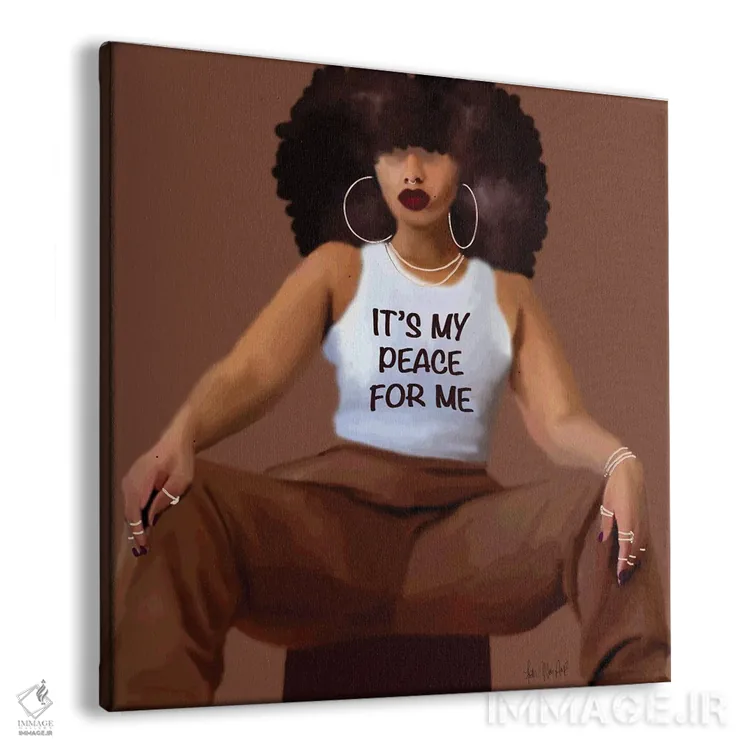 تابلو ارتعاشات بالا اثر فِیث ویت آن ای (نام مستعار هنری) - نمای پرسپکتیو محصول