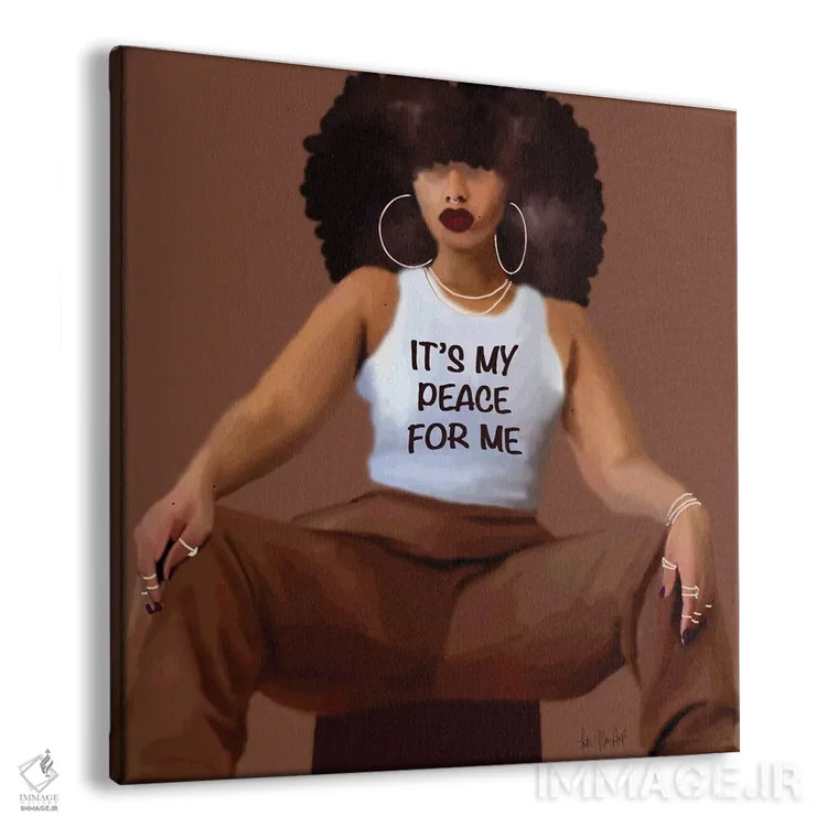 تابلو ارتعاشات بالا اثر فِیث ویت آن ای (نام مستعار هنری) - نمای پرسپکتیو محصول