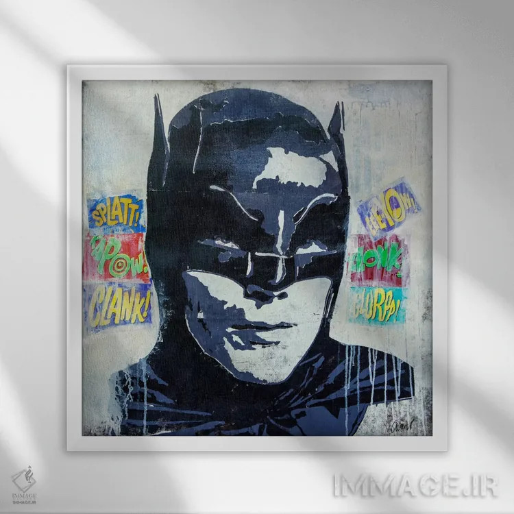 تابلو کاپاو (صدای ضربه) اثر فرانسیس وارد - نمای قابدار سفید