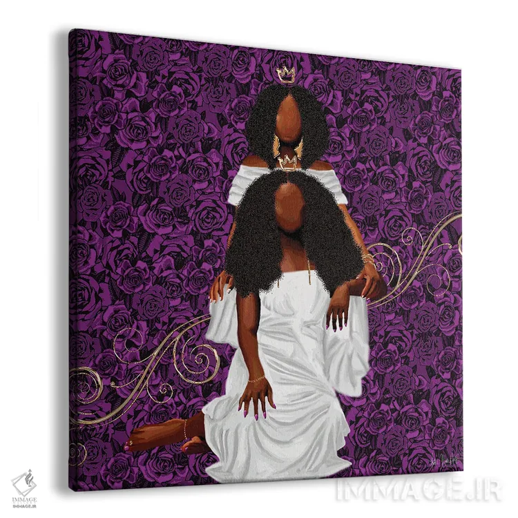 تابلو عشق مادری اثر فِیث ویت آن ای (نام مستعار هنری) - نمای پرسپکتیو محصول