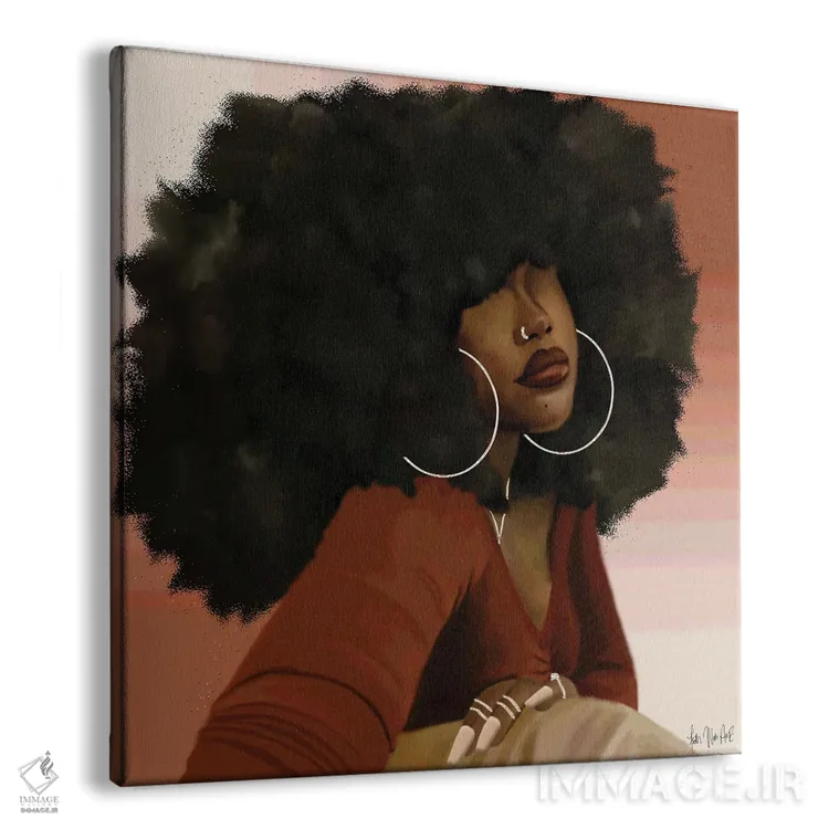 تابلو عایشه (نام خاص) اثر فِیث ویت آن ای (نام مستعار هنری) - نمای پرسپکتیو محصول