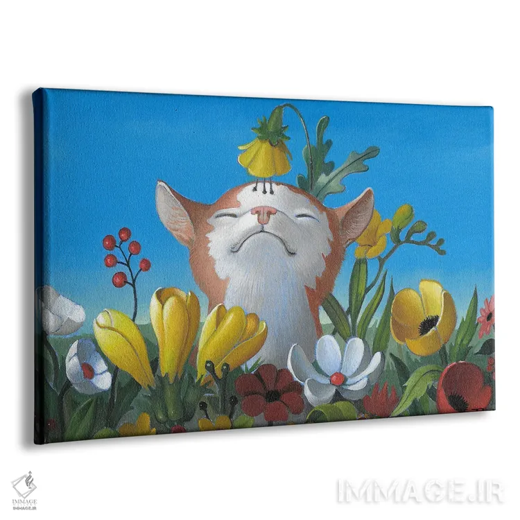 تابلو باز هم بهار شده اثر فرانک وارمدام - نمای پرسپکتیو محصول