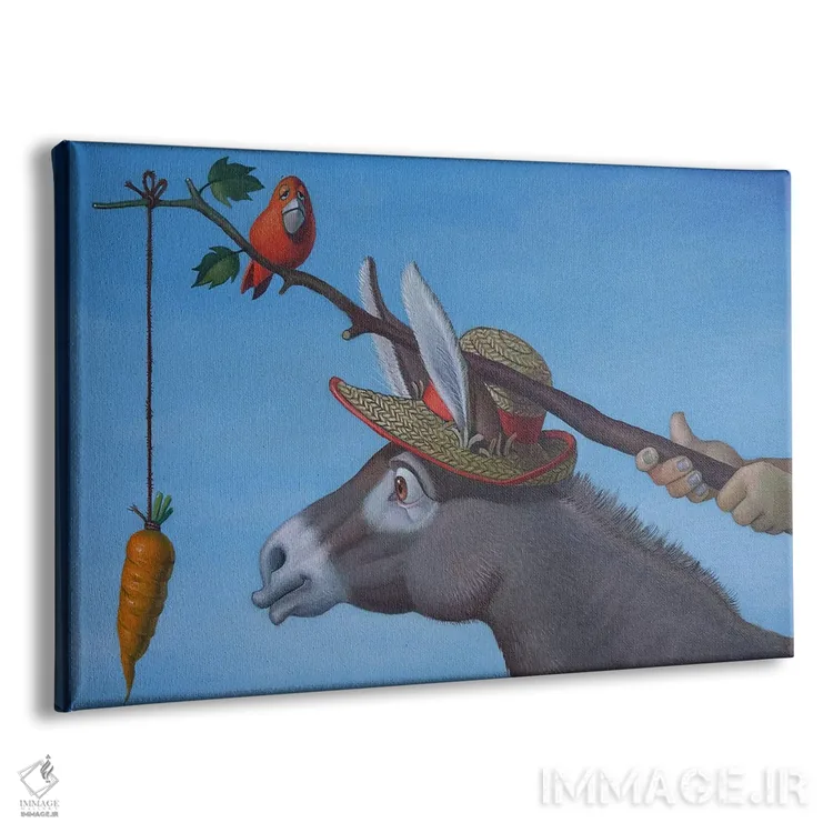 تابلو بله، او انجام میدهد اثر فرانک وارمدام - نمای پرسپکتیو محصول