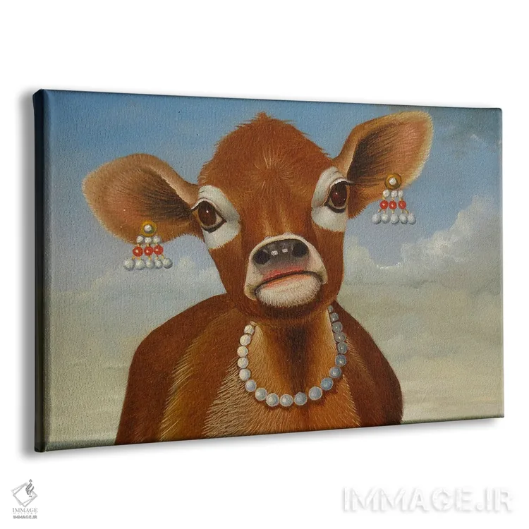 تابلو زیباترین دختر کلاس اثر فرانک وارمدام - نمای پرسپکتیو محصول