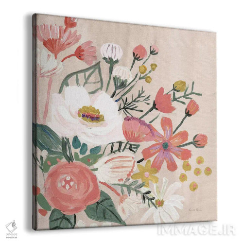 تابلو گلهای کلاسیک ۲، مدرن اثر فریده زمان - نمای پرسپکتیو محصول