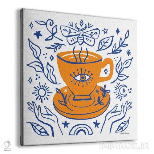 تابلو مرموز روزمره ۴ اثر فریده زمان - نمای پرسپکتیو محصول