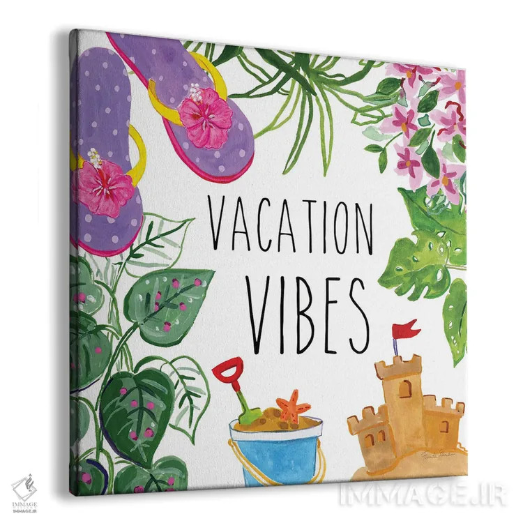 تابلو خانهٔ گرمسیری ۴ اثر فریده زمان - نمای پرسپکتیو محصول