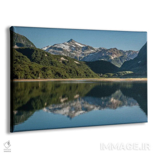 تابلو Alaska, Katmai National Park. Landscape in Geographic Harbor of Amalik Bay.,ایالات متحده، آلاسکا، پارک ملی کتمای. منظره در بندر جغرافیایی خلیج آمالیک اثر فرانک زوری - نمای پرسپکتیو محصول