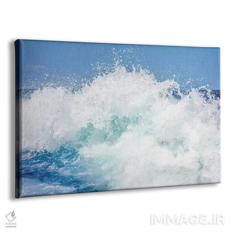 تابلو موج اقیانوس اثر گال دیزاین - نمای پرسپکتیو محصول