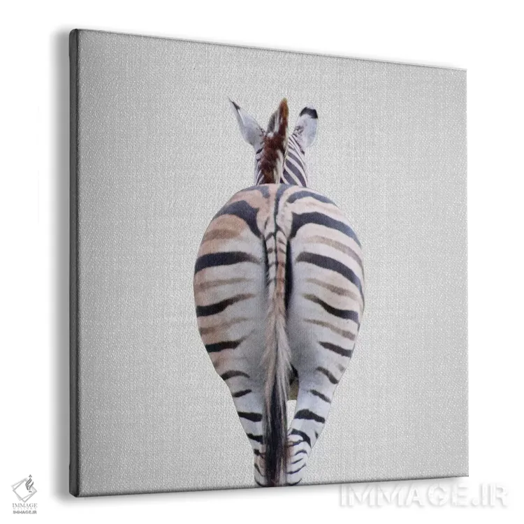 تابلو دم گورخر اثر گال دیزاین - نمای پرسپکتیو محصول