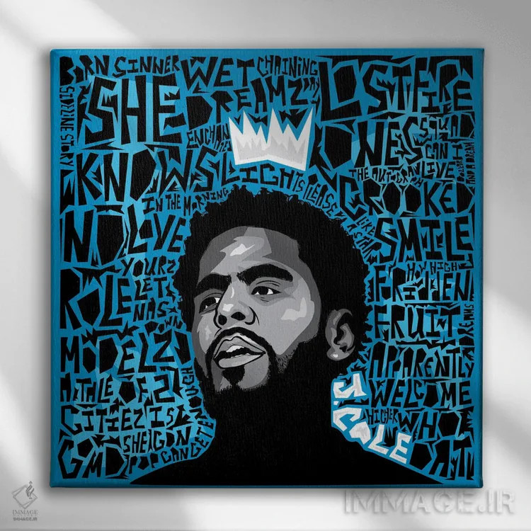 تابلو بهترینهای کول ۱ اثر گراف آتیک (استودیو/برند طراحی) - نمای روبهرو روی دیوار