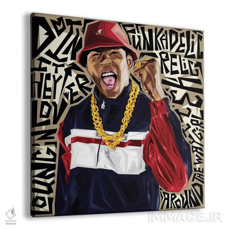 تابلو بهترینها ۲ اثر گراف آتیک (استودیو/برند طراحی) - نمای پرسپکتیو محصول