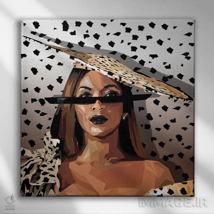 تابلو حال و هوای همیشگی اثر گراف آتیک (استودیو/برند طراحی) - نمای روبهرو روی دیوار